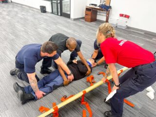 West Coast EMT Class Demonstration West Coast EMT Class Demonstration